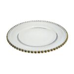 Glass Beaded Plate