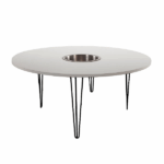 Bravo Dining Table With Wine Cooler