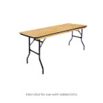 6ft x 18in Trestle Table