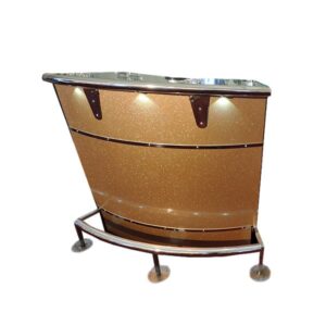 Curved Gold ZIP Bar Unit