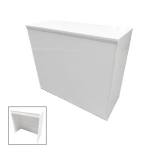 Modular White Reception Desk
