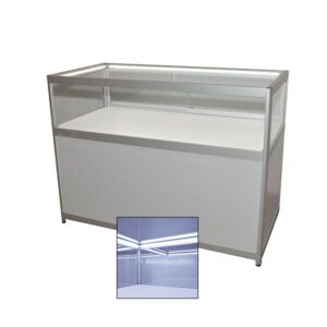 Low Jewellery Showcase With Cabinet