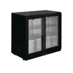 Glass Door Double Fridge 7 cu ft