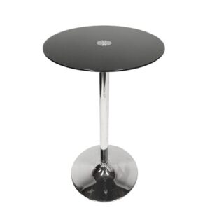 Ammon Glass Poseur Table