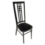 Black Calcutta High Back Chair