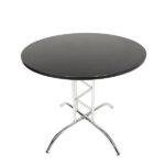 Round Lattice Bistro Table