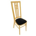 Natural Calcutta High Back Chair