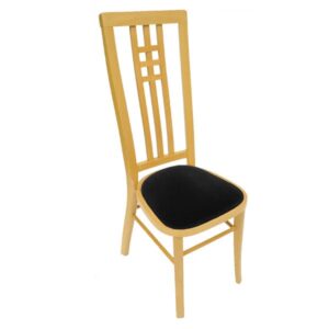 Natural Calcutta High Back Chair