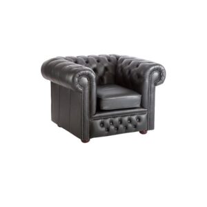 Leather Chesterfield Armchair