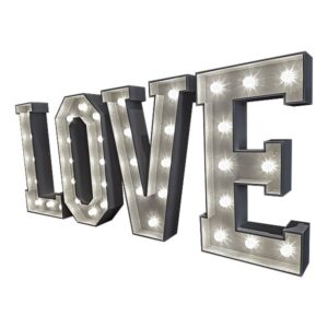 4ft Light Up LOVE